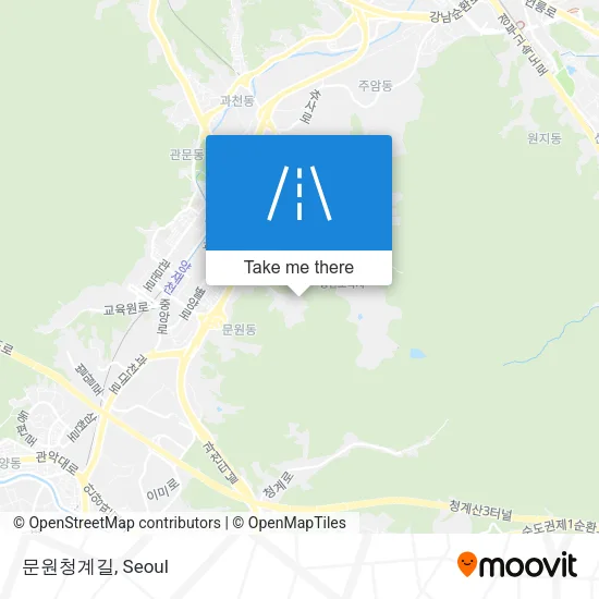 문원청계길 map