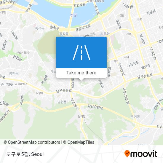 도구로5길 map