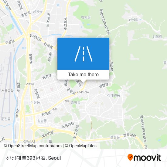 산성대로393번길 map