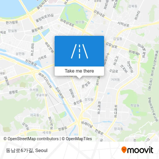 동남로6가길 map