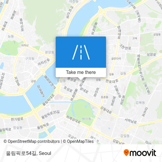 올림픽로54길 map