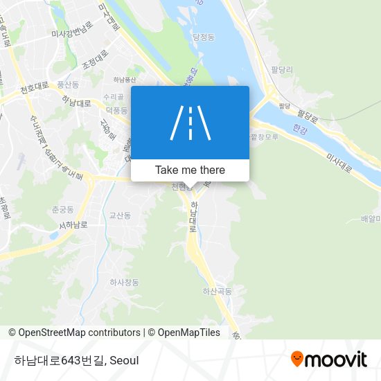 하남대로643번길 map