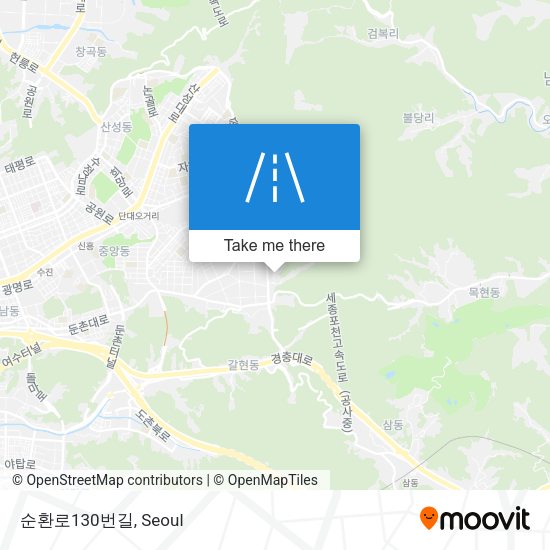 순환로130번길 map