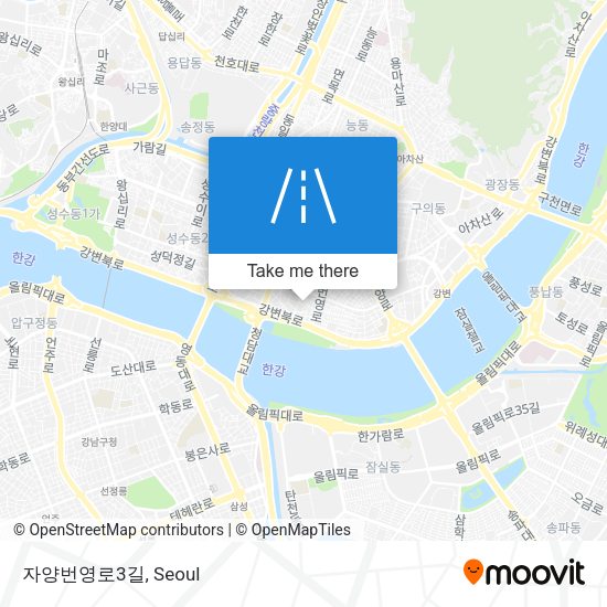 자양번영로3길 map
