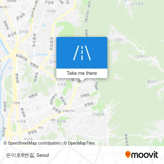 은이로8번길 map