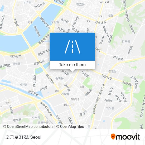 오금로31길 map