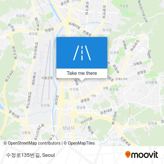 수정로135번길 map