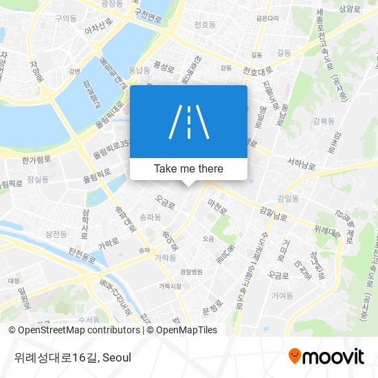 위례성대로16길 map