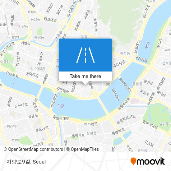 자양로9길 map