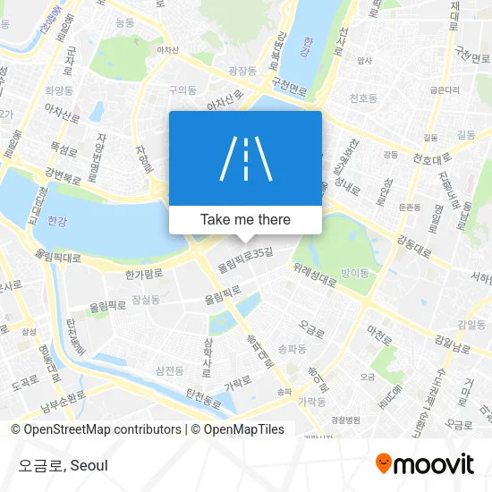오금로 map