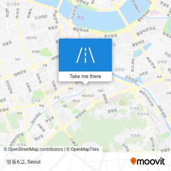 영동6교 map