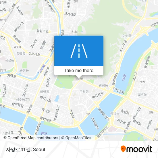 자양로41길 map