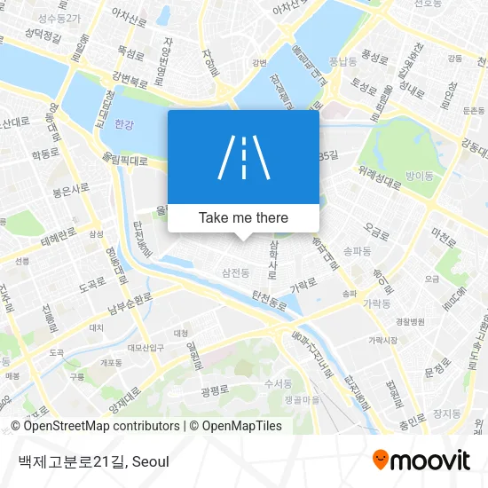 백제고분로21길 map