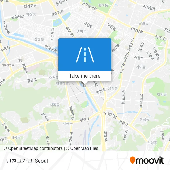 탄천고가교 map