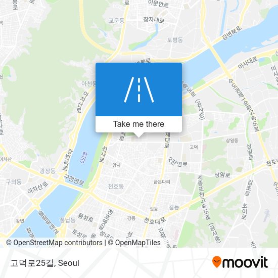 고덕로25길 map
