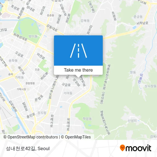 성내천로42길 map