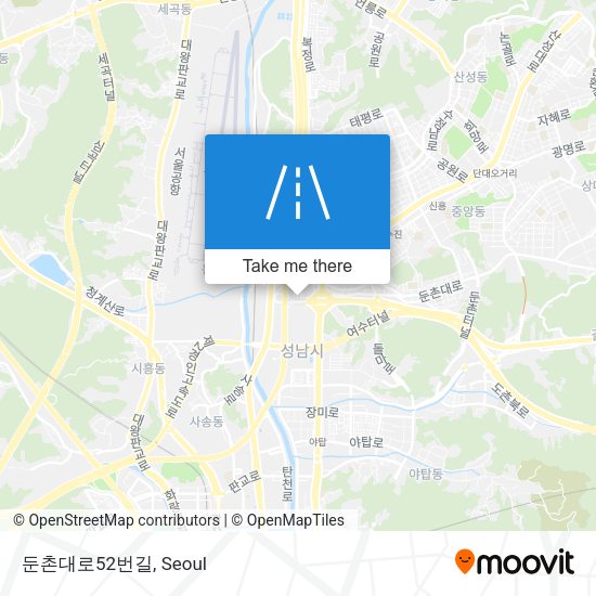 둔촌대로52번길 map