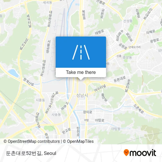 둔촌대로52번길 map