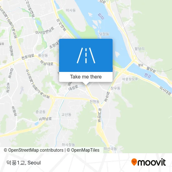 덕풍1교 map