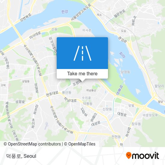 덕풍로 map