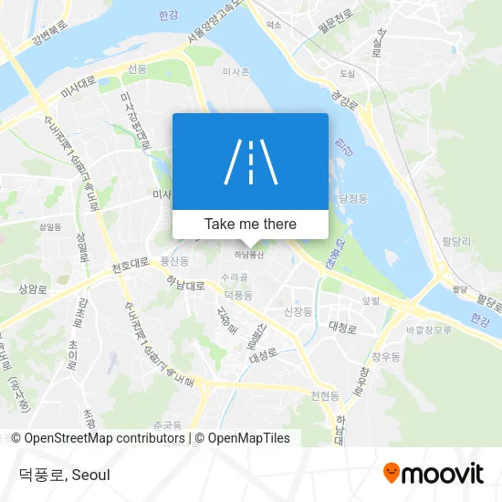 덕풍로 map