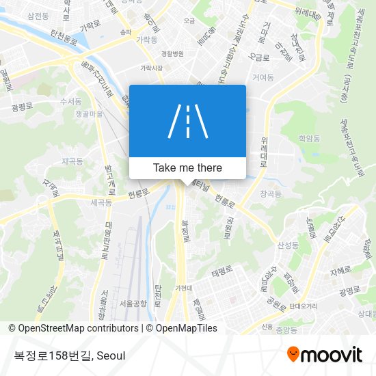 복정로158번길 map