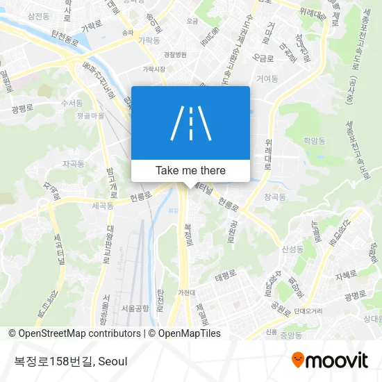 복정로158번길 map
