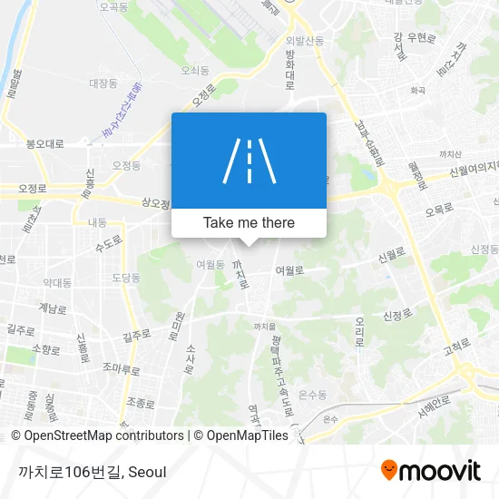 까치로106번길 map