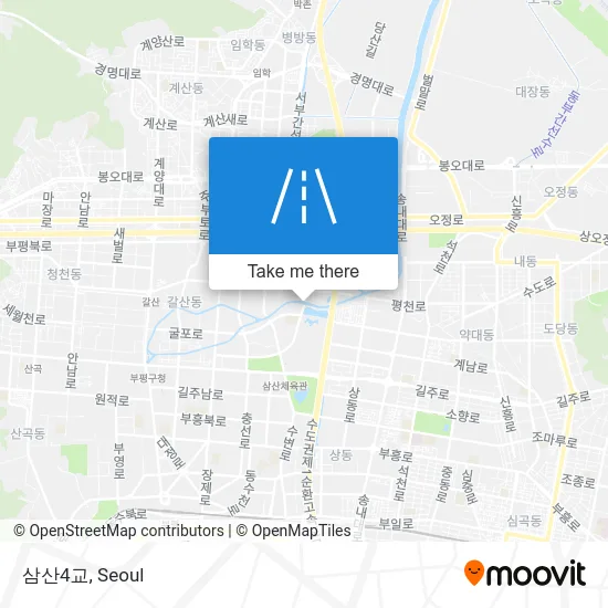 삼산4교 map