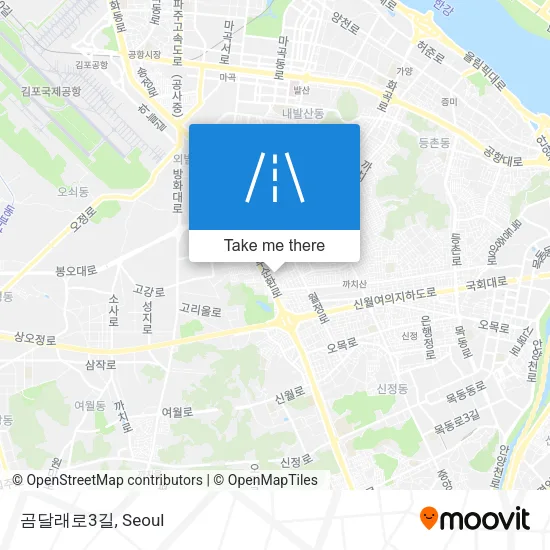 곰달래로3길 map