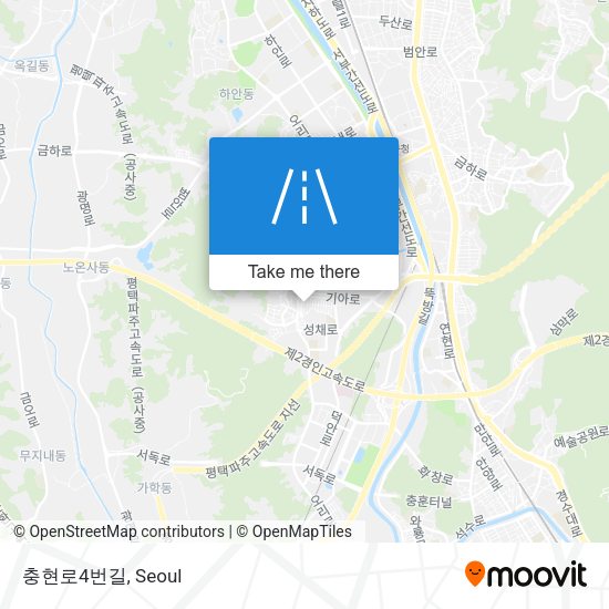 충현로4번길 map