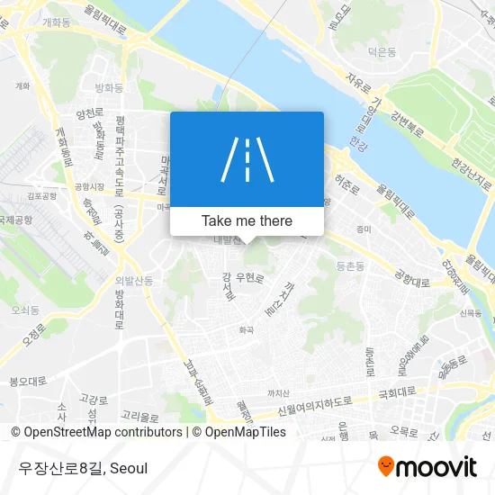 우장산로8길 map