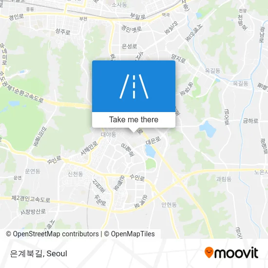 은계북길 map