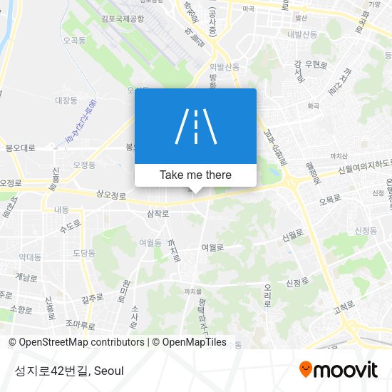 성지로42번길 map
