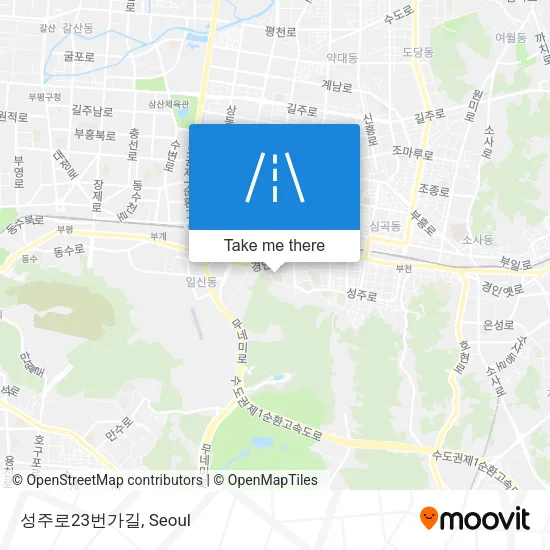 성주로23번가길 map
