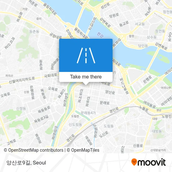 양산로9길 map