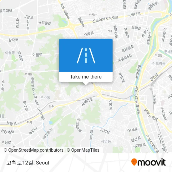 고척로12길 map
