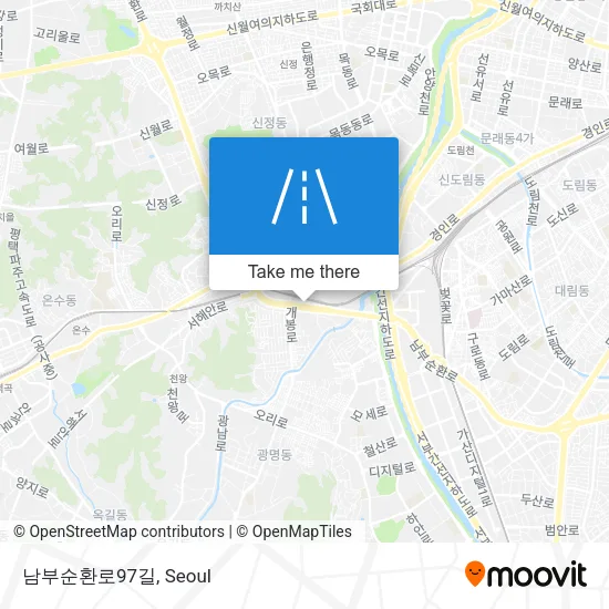 남부순환로97길 map