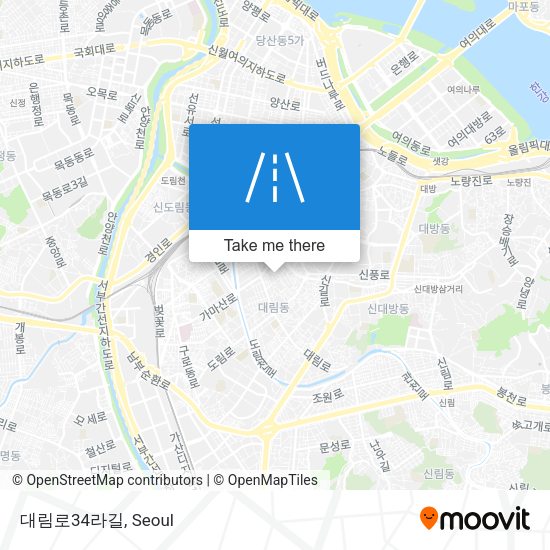 대림로34라길 map