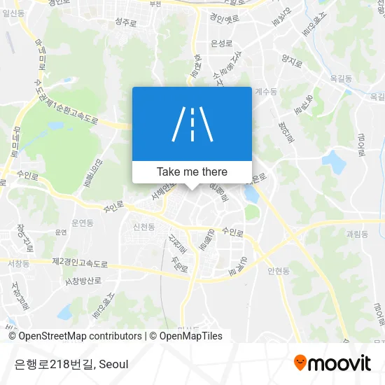 은행로218번길 map