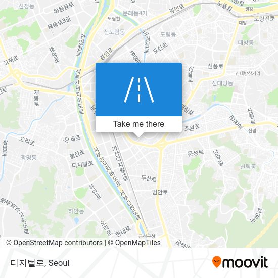 디지털로 map