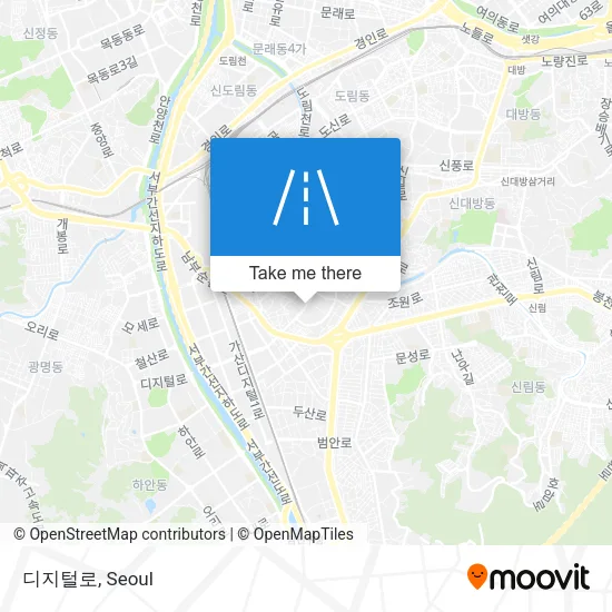 디지털로 map