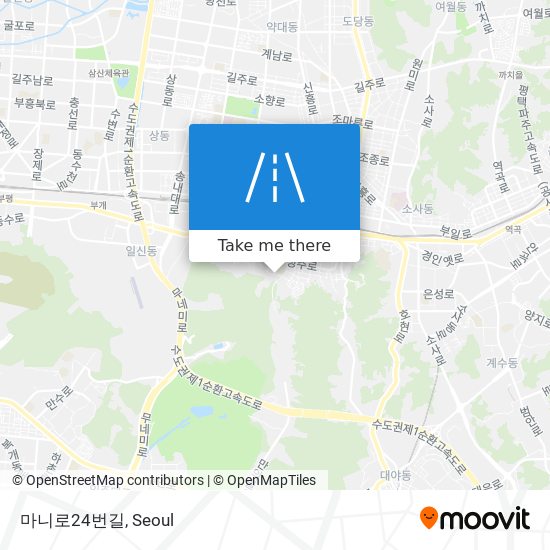 마니로24번길 map