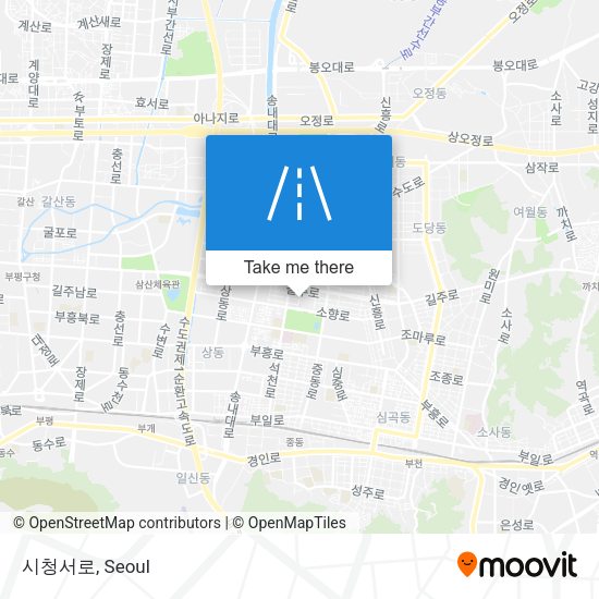 시청서로 map
