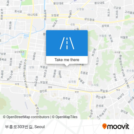 부흥로303번길 map