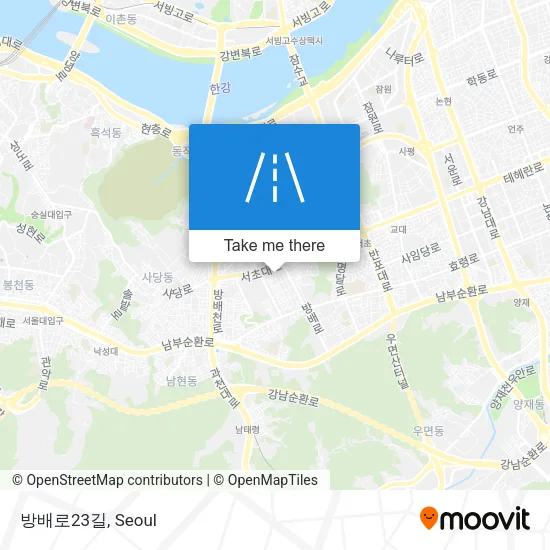 방배로23길 map