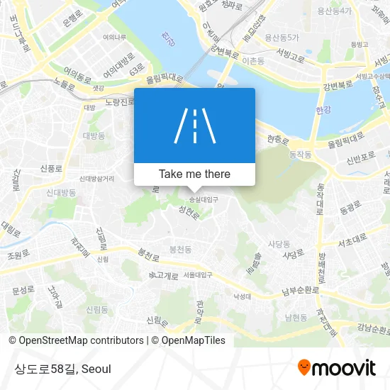상도로58길 map