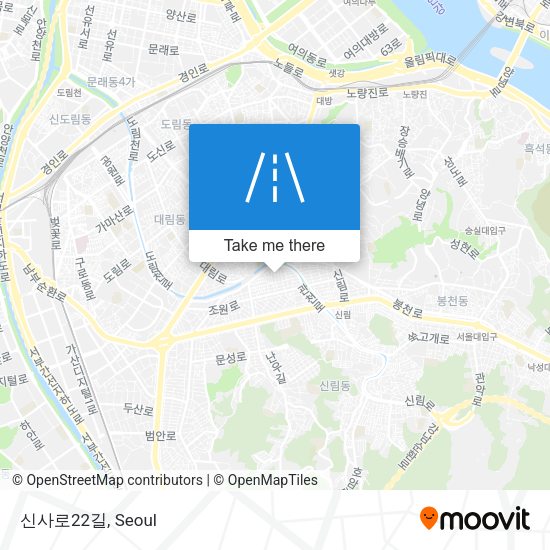 신사로22길 map