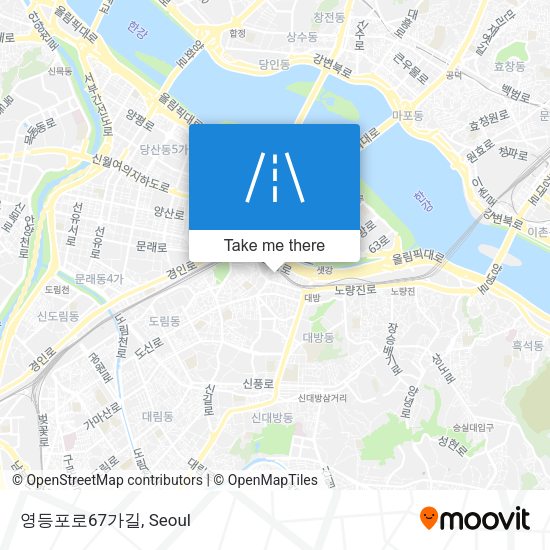 영등포로67가길 map