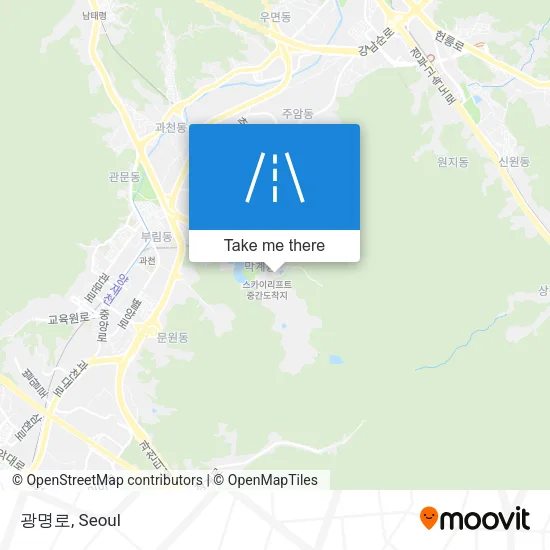 광명로 map